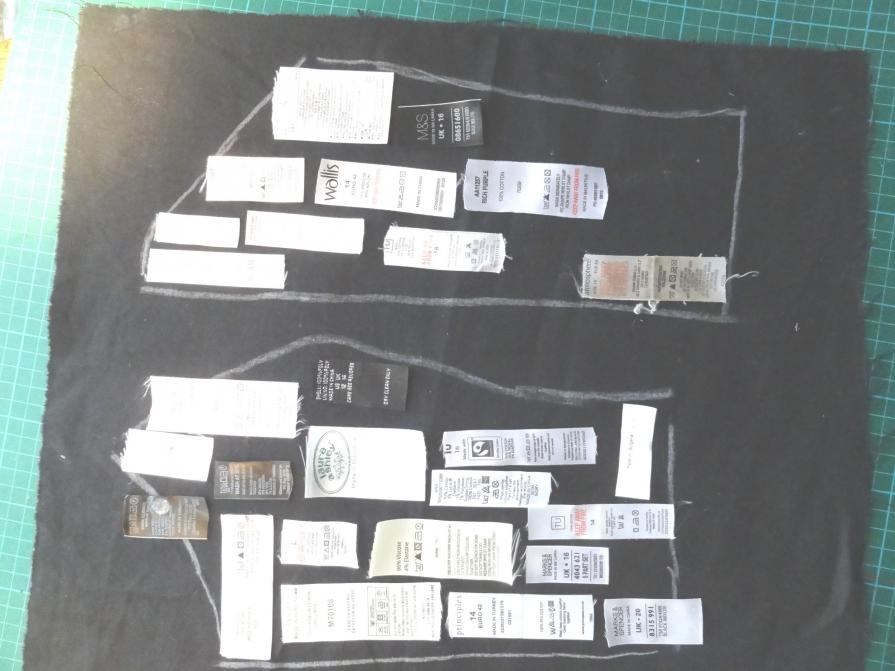 Who Stitched Yours - labels on corset - ideas