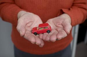 Braet Hendrik - Hands of my mother with my first car.