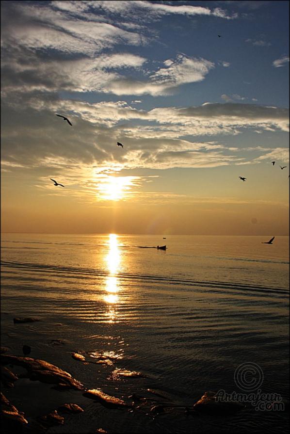 tramonto torri  del Benaco 