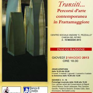 Transits..paths contemporary art in Frattamaggiore