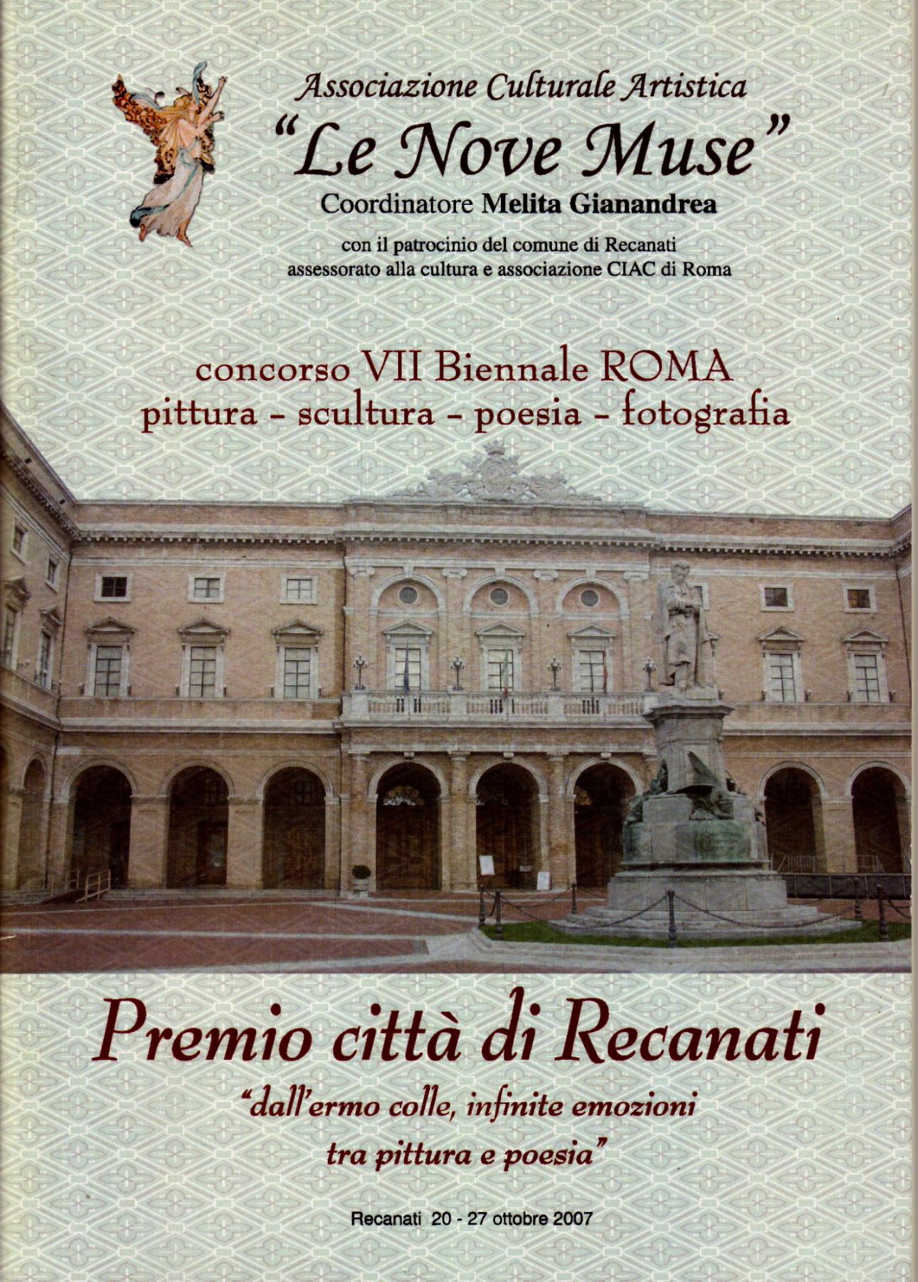 PREMIO CITTA' DI RECANATI