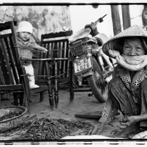 woman at work in vietnam