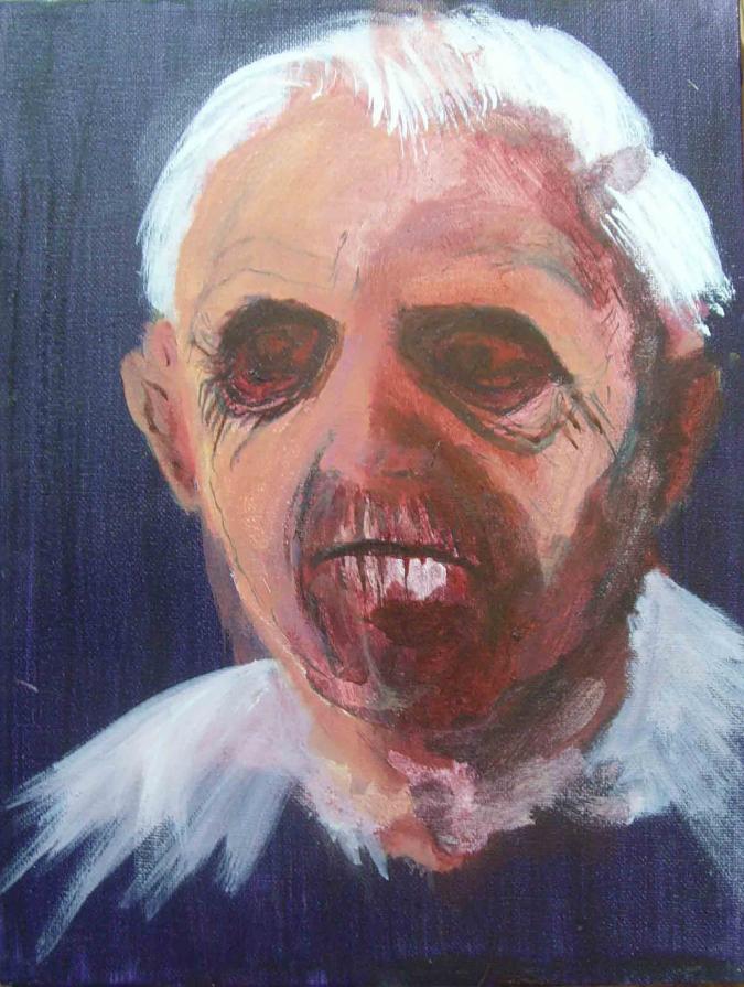 Study for Pope Benedict XVI