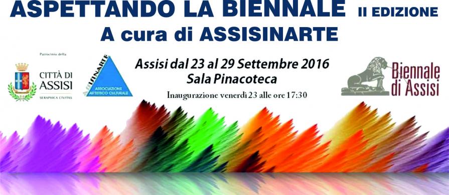 Presentazione " Aspettando La Biennale 2017" di Assisi  dove ho partecipato " Presentation  "Aspettando La Biennale" of Assisi where I have participed