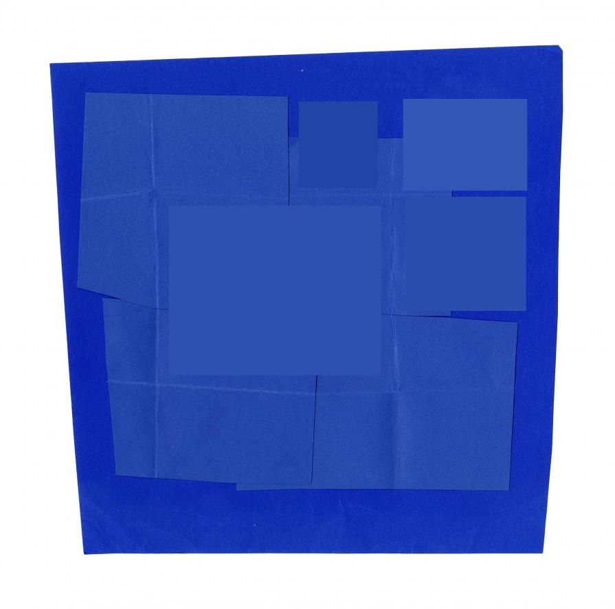 Blue Relief 1