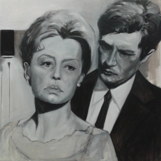 Jeanne Moreau Marcello Mastroianni “ La Notte ”