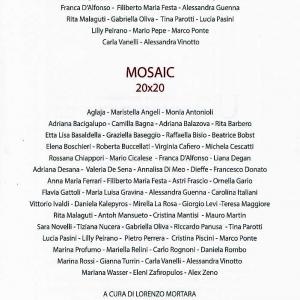 Inauguration of the exhibition "Collective Installation" Mosaic and Mixed Media ", Genoa