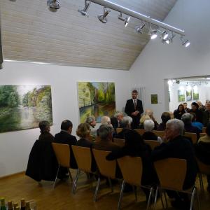 Personal Exhibition "Malerische Landschaften" in Stadtmuseum Wehr, Germany