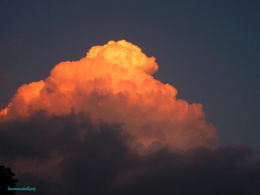 nuvole di una sera di luglio