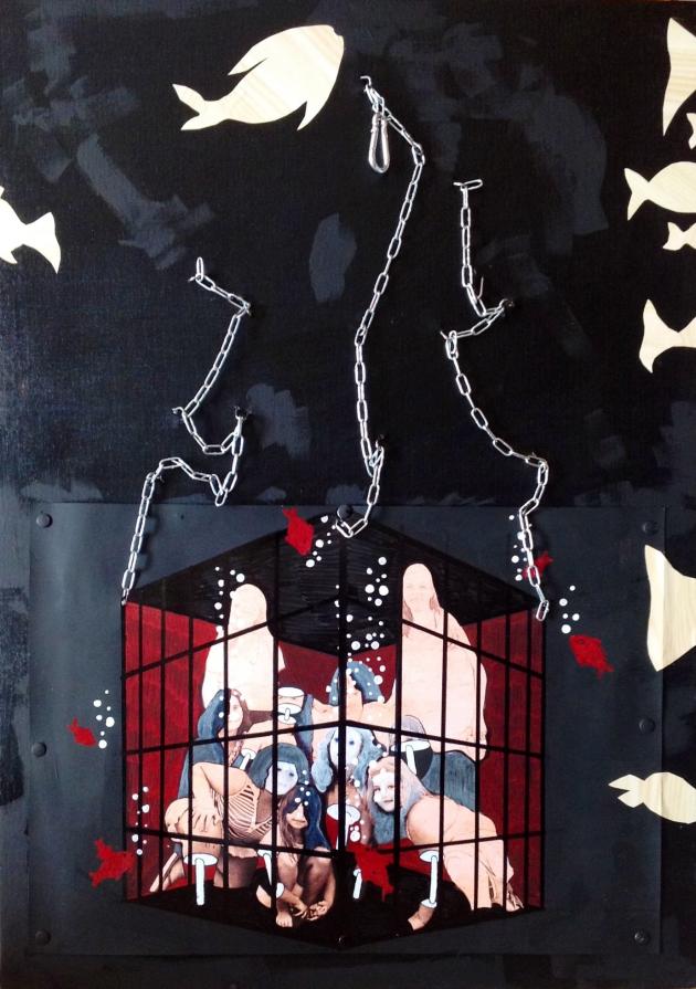 Caged- lot  2/13