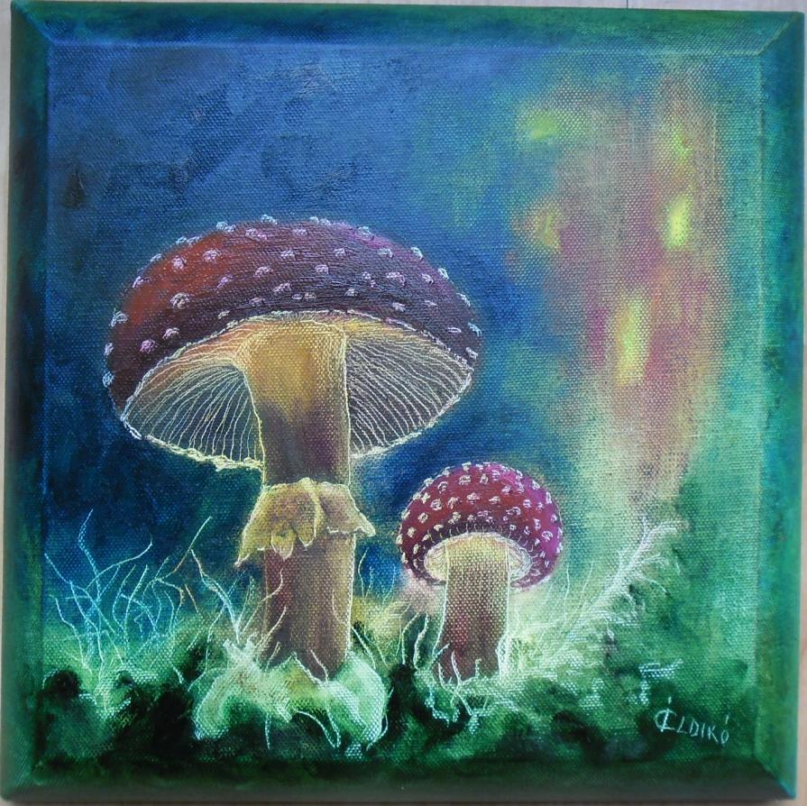 MAGIC MUSHROOM TRIPTICHON