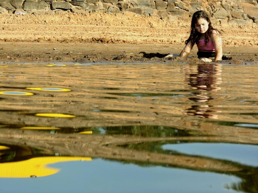 girl in the river