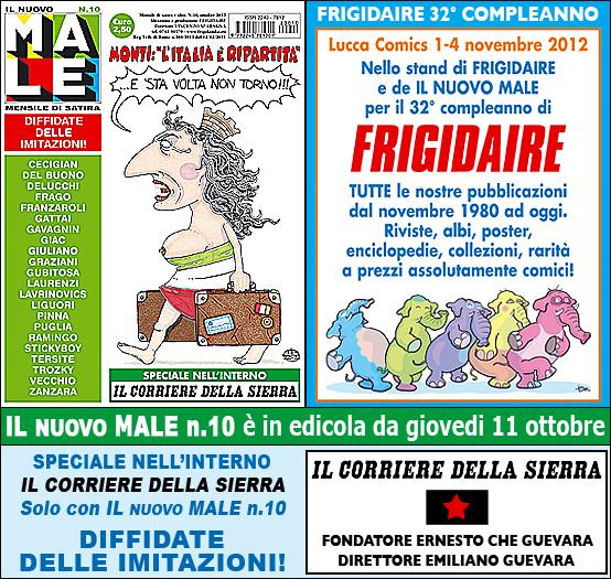 FRIGIDAIRE e IL NUOVO MALE a LUCCA COMIX