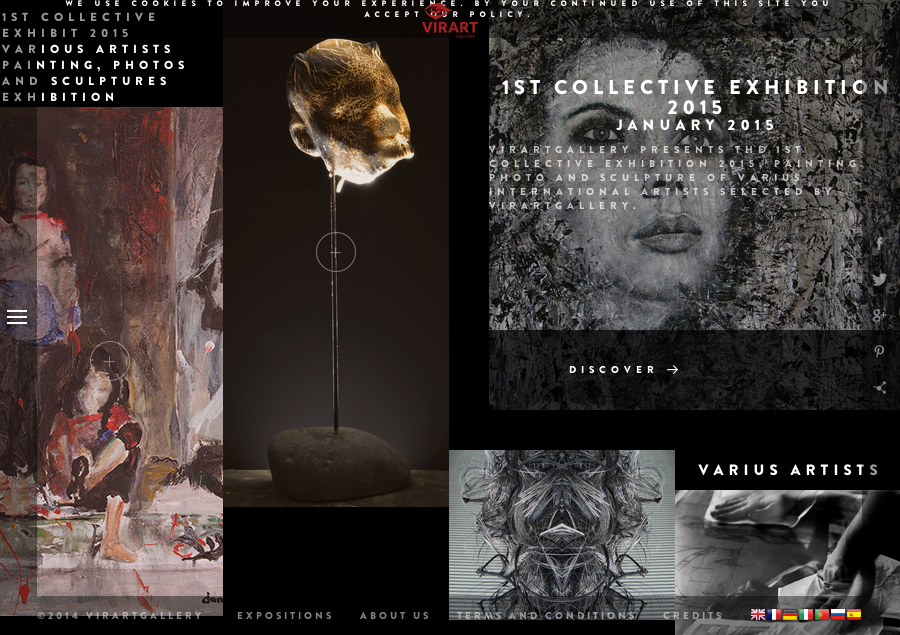 1st Collective Exhibition 2015 on virartgallery.com