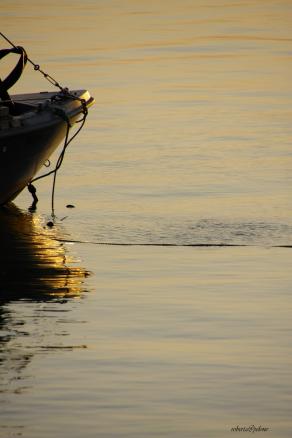 Barca nel Tramonto