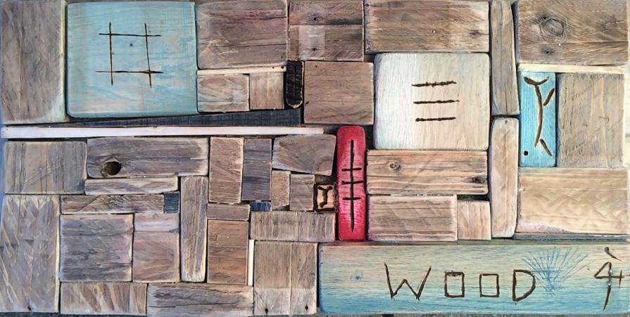 wood patchwork