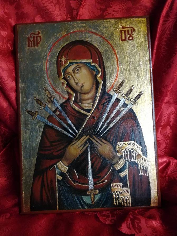 Madonna addolorata 