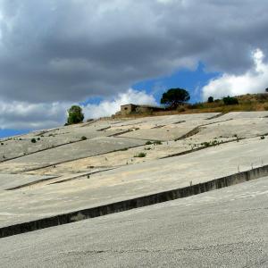 Italy. Sicily, Trapani blue salt