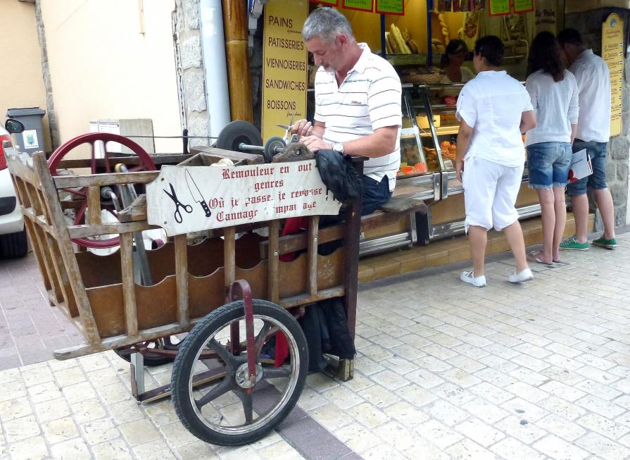 Un vieux métier : le rémouleur