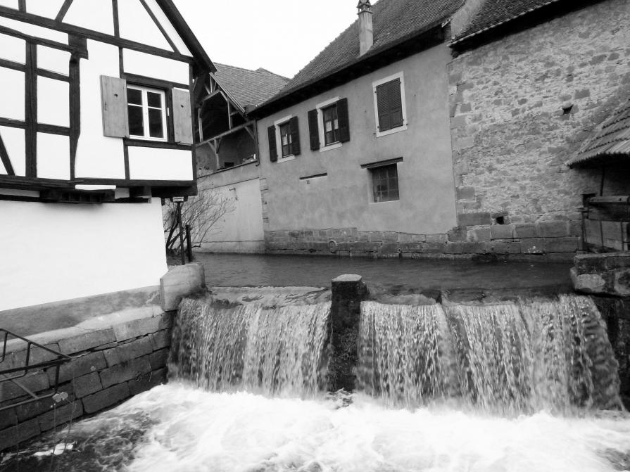 Cascade de village