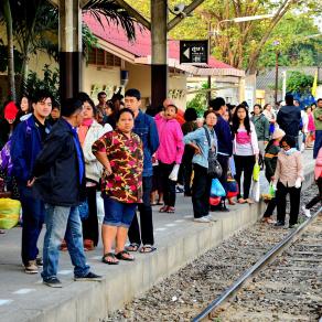 Travelling to Kanchanaburi - Thailand