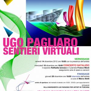 UGO PAGLIARO - SENTIERI VIRTUALI - CONCERTO NATALIZIO: Il soprano RAFFAELLA IANNASSO e il pianista FRANCO MEOLI eseguiranno arie di opere e canzoni