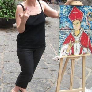 ESTEMPORANEA DI PITTURA DEDICATA A SAN GENNARO