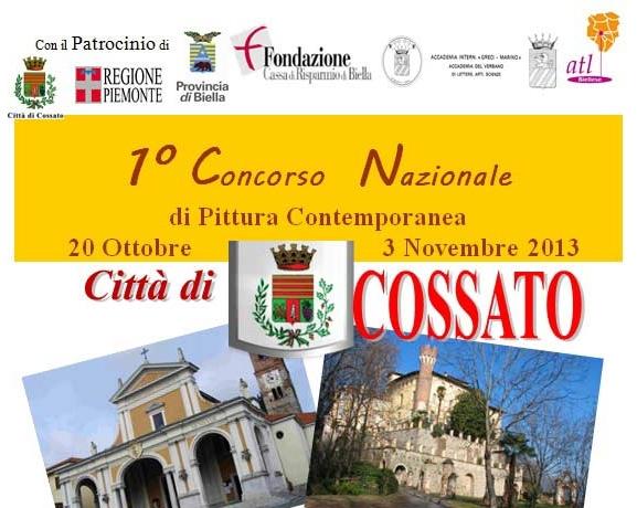 Cossato Arte 1° Concorso Nazionale di Pittura Città di Cossato