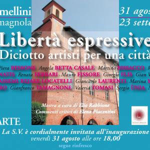 LIBERTA' ESPRESSIVE: diciotto artisti per una città