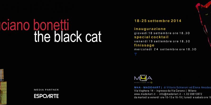 Luciano Bonetti | The black cat