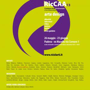 RicCAA13 Art and Design