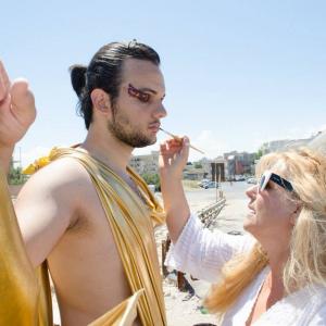 La Sibilla della Pelosa” Metamorfosi di ”Arte la mia seconda Pelle”performance di Rosa Didonna