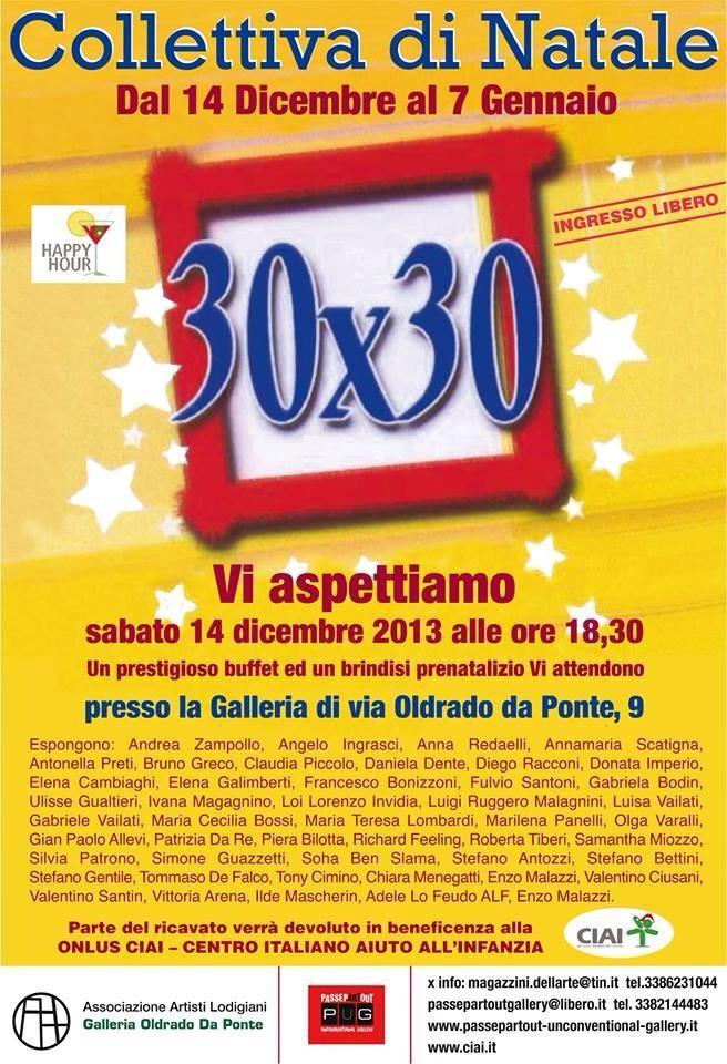 Collettiva di Natale 2013-30 x 30