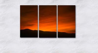 Tramonto - trittico