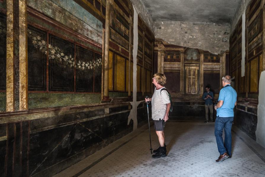 Muséographie - Pompei Villa dei Misteri