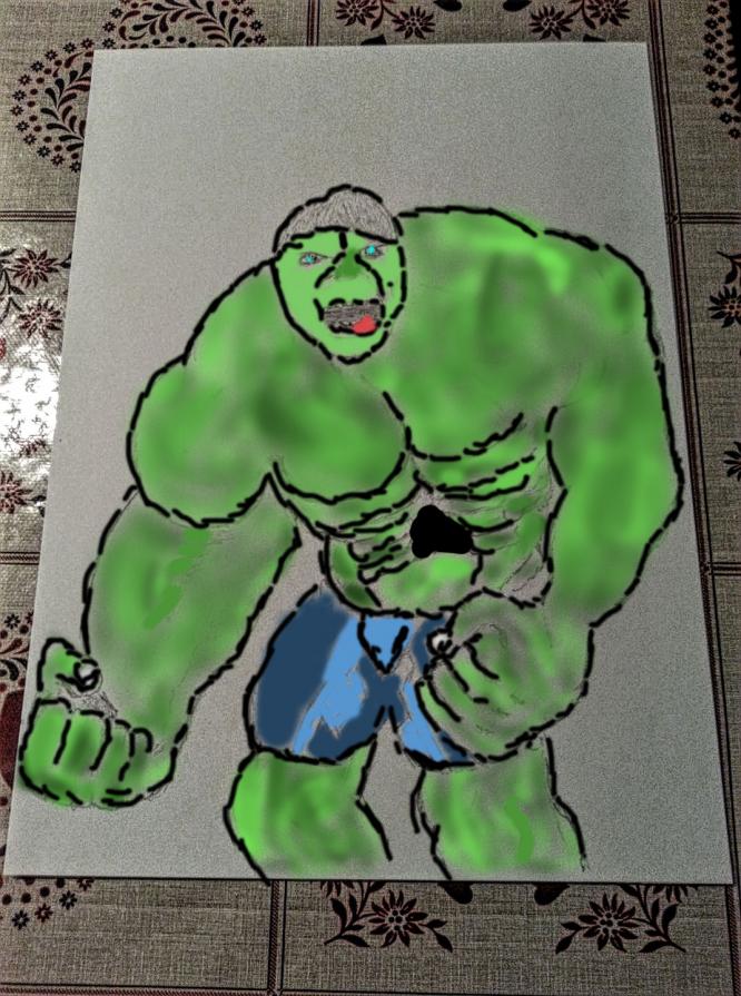 HULK CLORI DIGITAL ART