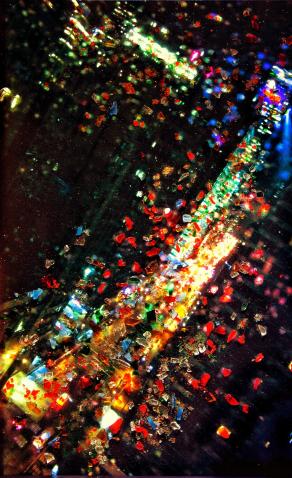 TIMES SQUARE AT NIGHT - MANHATTAN