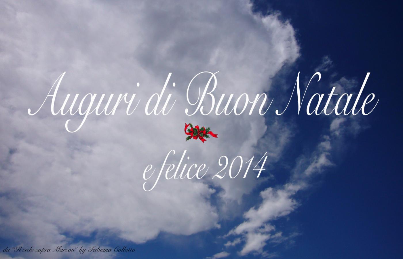 Auguri di Buon Natale e Felice anno Nuovo