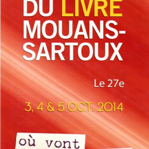 Festival du Livre Mouans-Sartoux 2014 - Le 27e