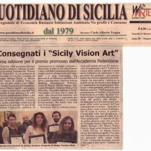 PREMIO "SICILY VISION ART"