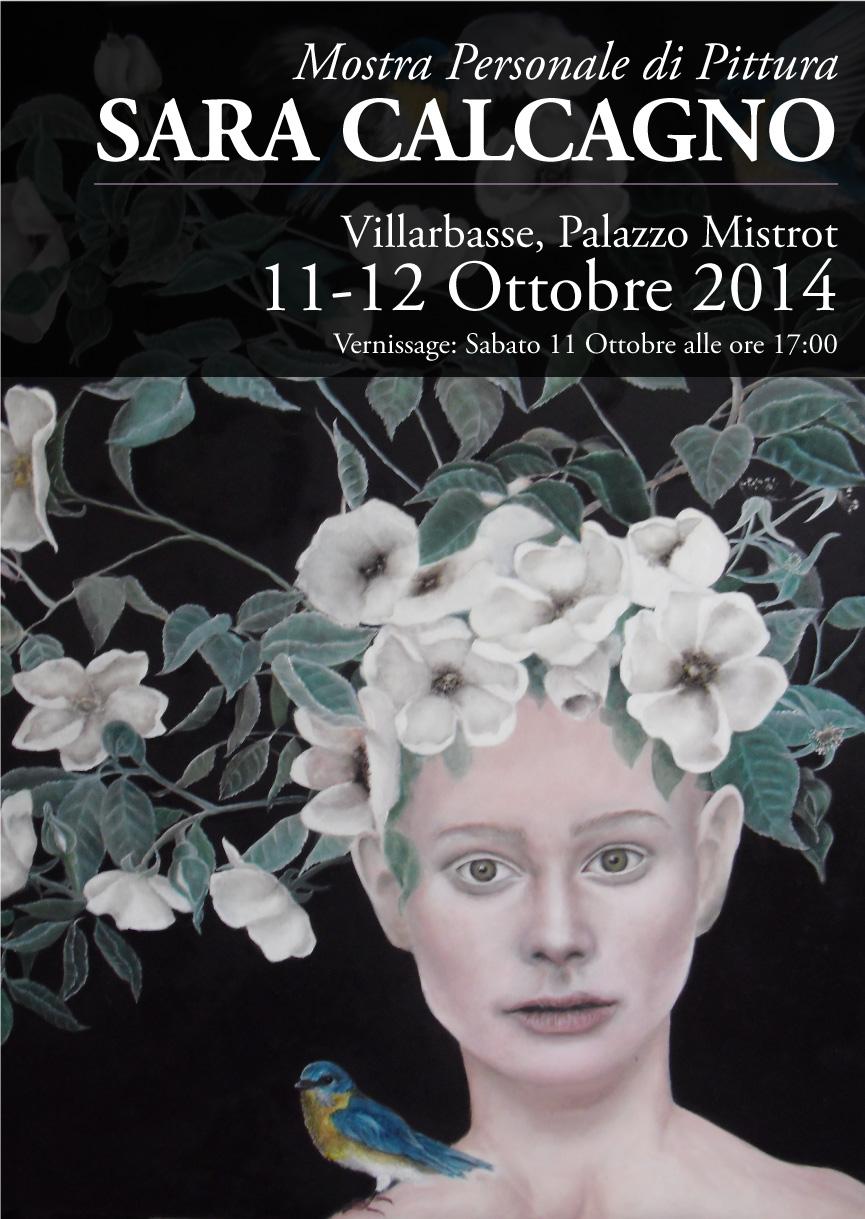 Solo Exhibition by Sara Calcagno, October 2014