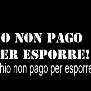 ANCHIO NON PAGO PIU' PER ESPORRE. COPIA E INCOLLA SE SEI DEI NOSTRI,espongano LE  OPERE .sicuramente non sono in grado di mostrarle,perchè incapaci