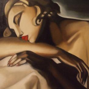 la dormeuse (copia opera T. de Lempicka) 2009