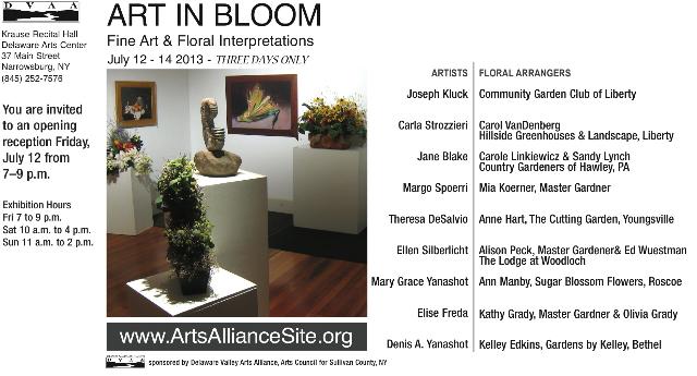 Carla Strozzieri partecipa a Art in Bloom, curate mostra d'arte