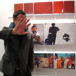 Alec Von Bargen showing at the Ana Tzarev Galley in New York City