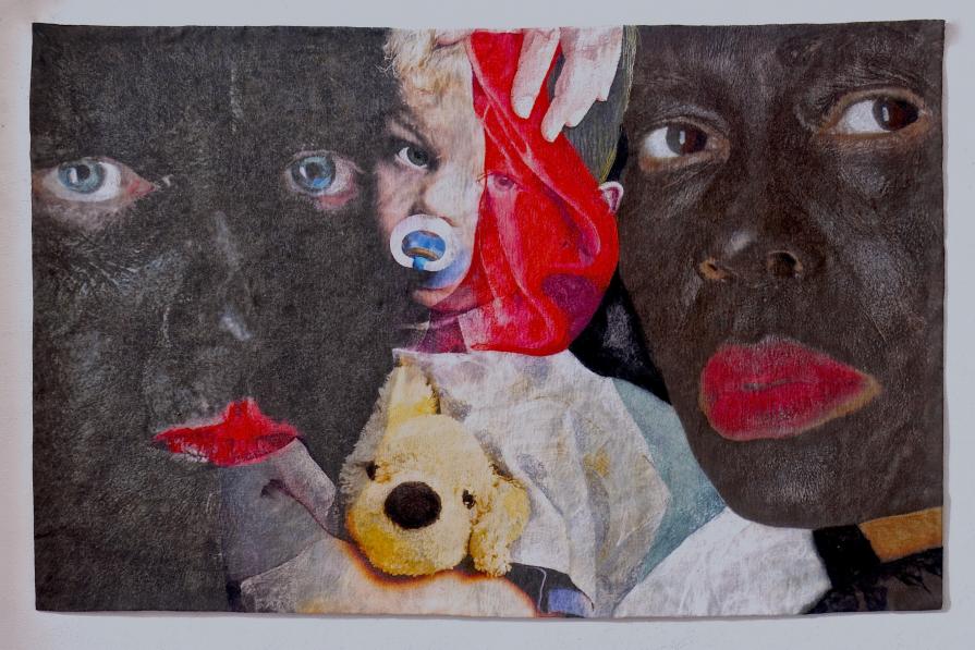 Zwarte Piet, Felt portrait 10