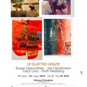 Le quattro grazie: Susan Gesundheit, Jan Handtmann, Caryl Levy e Ruth Weisberg