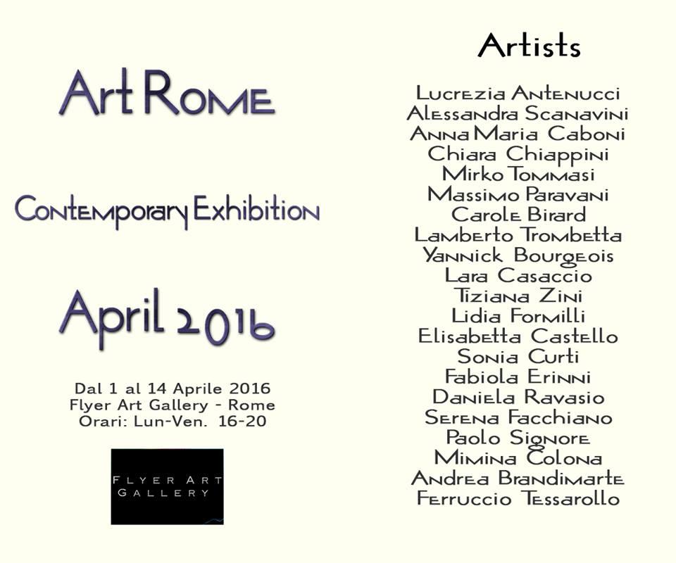 ART ROME - APRIL 2016