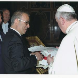 opera donata a papa francesco