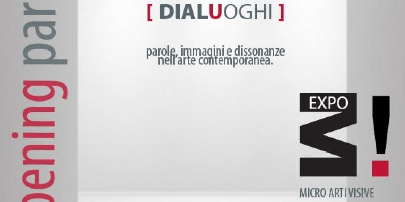 DIALUOGHI:  words, images and dissonance in contemporary art.